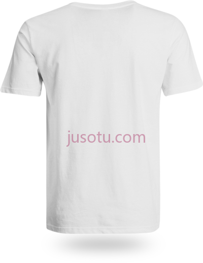 T恤白色背面,blanca parte trasera de una camiseta PNG
