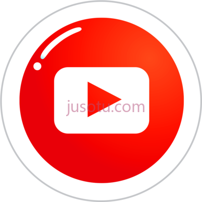优兔标志,logo youtube PNG