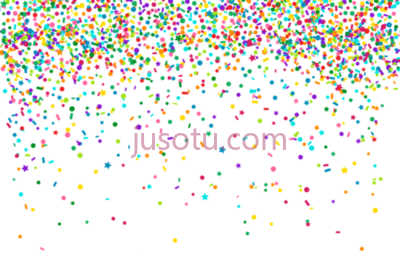 五彩纸屑,confetti PNG