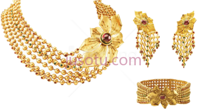 珠宝项链黄金首饰,necklace gold jewellery PNG