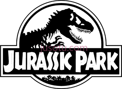 侏罗纪公园标志,jurassic park logo PNG