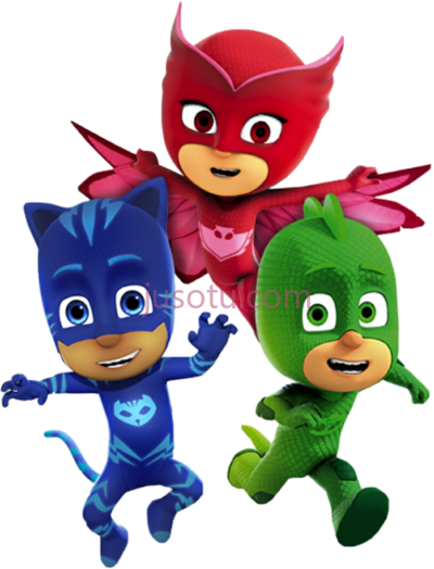睡衣小英雄,pj masks PNG