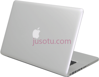 苹果笔记本,spacehero apple back side laptop PNG