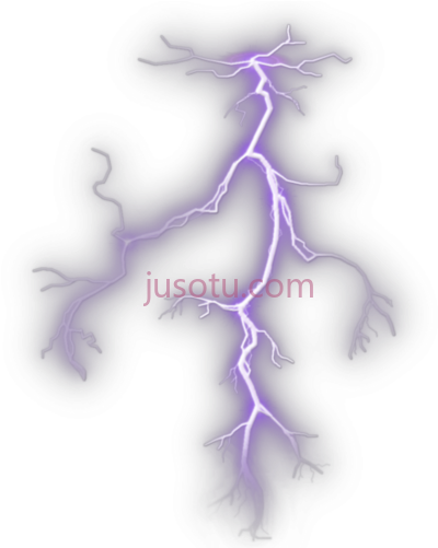 紫色闪电,purple lightning draingang edgy thunder pink PNG