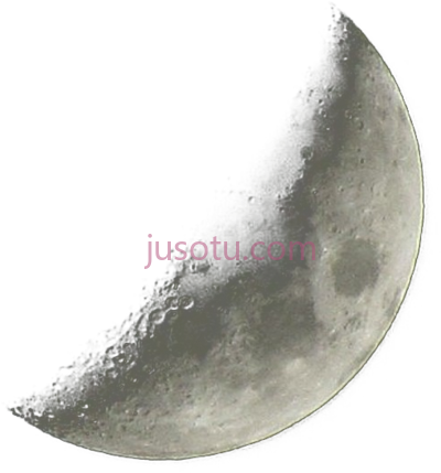 新月,crescent moon PNG