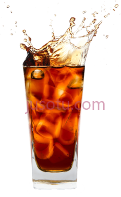 泼洒冰茶,ice cubes PNG