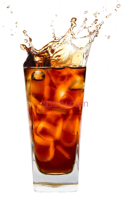 泼洒冰茶,iced tea splash PNG