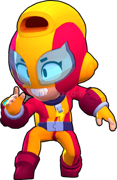 荒野乱斗,brawl stars wiki brawler max PNG