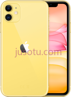 黄色苹果手机PNG