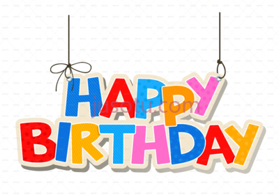 生日快乐,happy birthday PNG