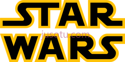 星球大战标志,star wars logo PNG