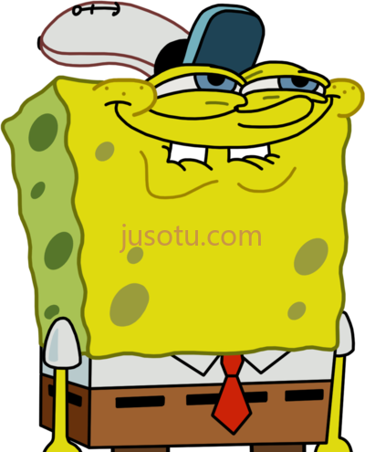 海绵宝宝,spongebob meme face PNG