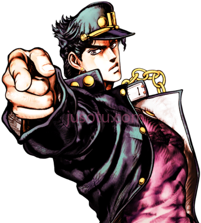 空条承太郎,jotaro kujo PNG