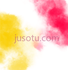 红黄烟雾PNG