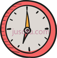 卡通时钟PNG