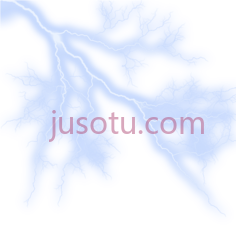 蓝色闪电,blue lightning PNG