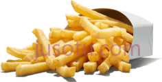 汉堡王炸薯条PNG