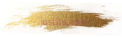 金漆笔刷,gold paint stroke brush PNG