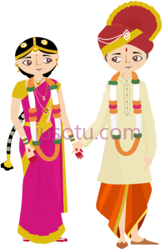 新婚夫妇,卡通,动画 PNG
