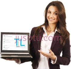 女士手持笔记本电脑,woman laptop PNG