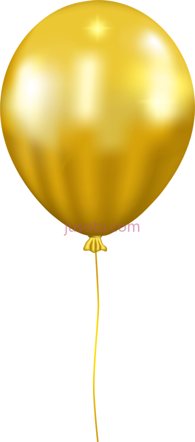 金色气球,balloons golden PNG