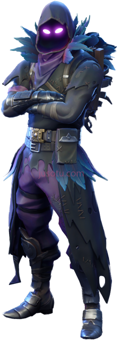 堡垒之夜皮肤,fortnite raven skin PNG