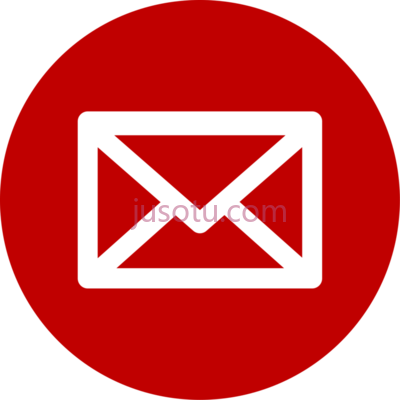 电子邮件,email icons red circle grey PNG