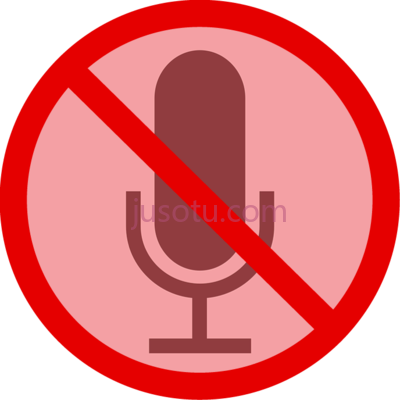 麦克风静音,mic muted mute PNG