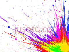 彩色油漆飞溅,purple splatter PNG
