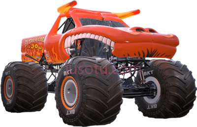 疯狂怪物卡车,rendering el toro loco monster truck PNG