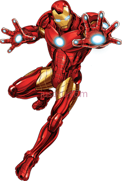 钢铁侠,iron man caricatura avengers cartoon PNG