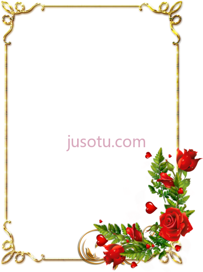 结婚边框,wedding frame PNG