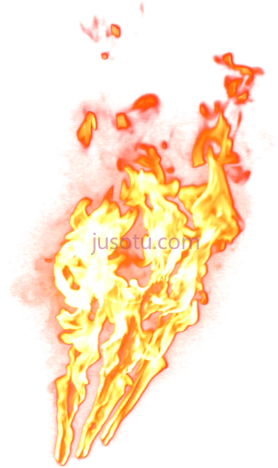 火焰,fuego banner rayo de PNG