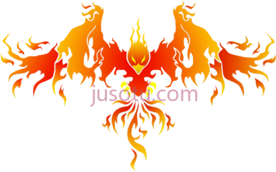凤凰鸟,logo phoenix bird PNG