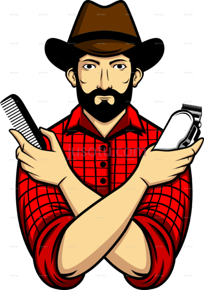理发店标志,barber shop logo PNG