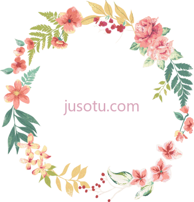 花环,corona de flores PNG