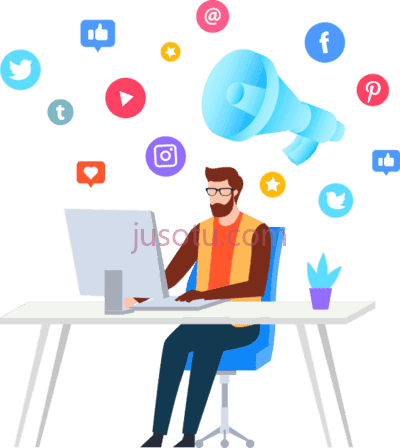 社交媒体营销服务,social media marketing services no 1 digital PNG