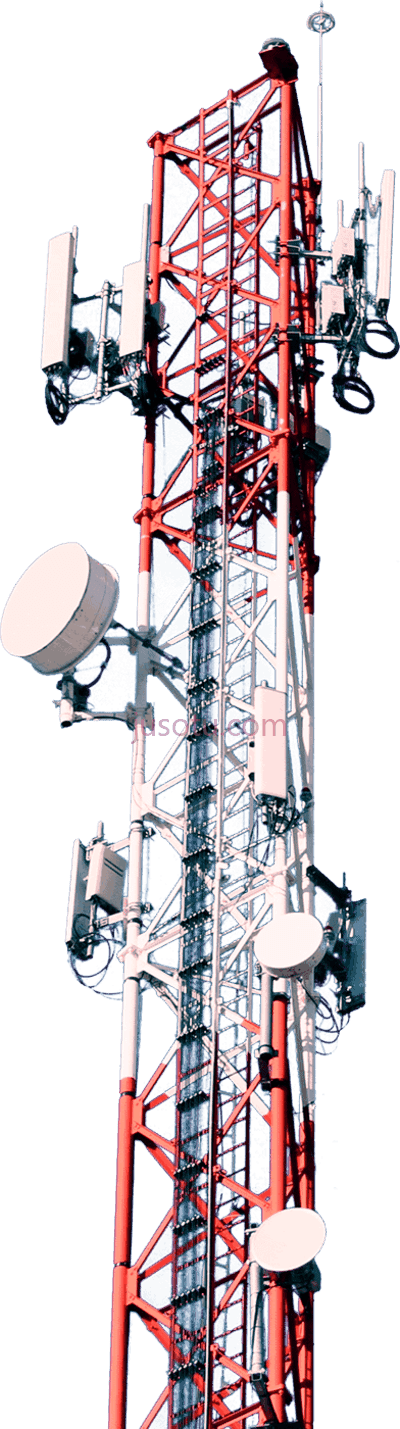 电信网络塔,telecom network tower PNG