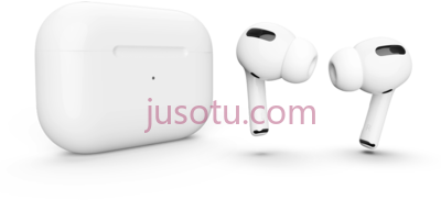 苹果无线耳机,airpods custom pros PNG