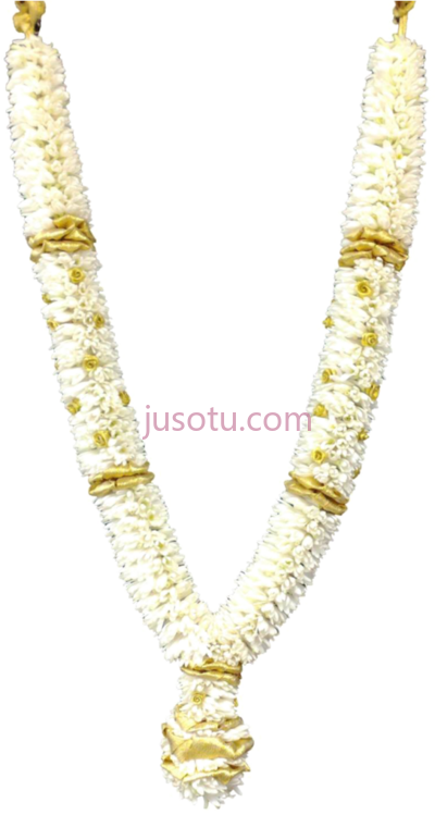 茉莉花环,jasmine garland flower PNG