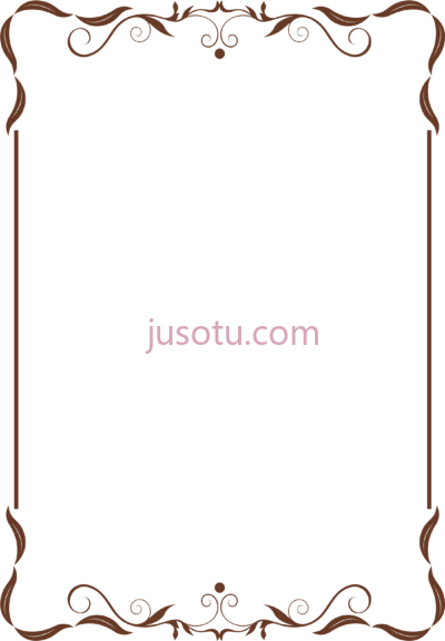 优雅边框,elegant classy border cartoons PNG