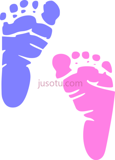 婴儿脚印,baby footprints PNG