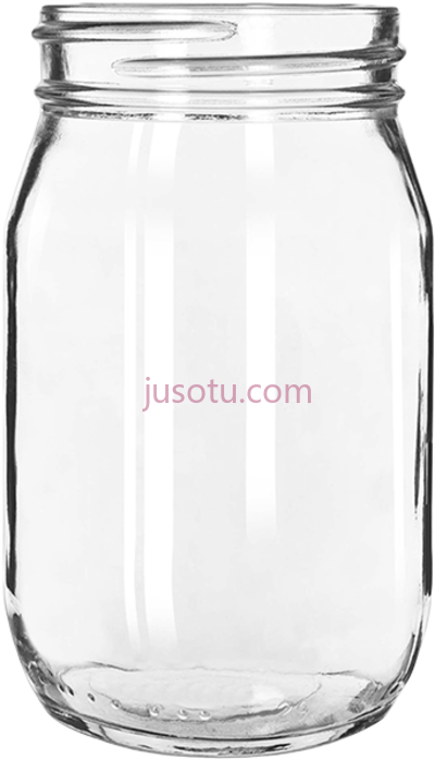空玻璃罐,jar empty glass PNG