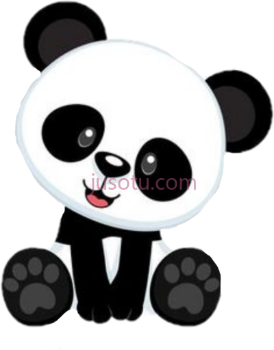 可爱熊猫,cute panda PNG