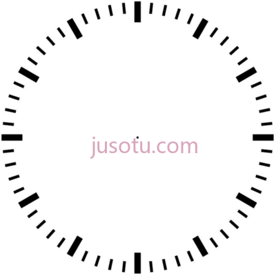 时钟面,thumb blank clock face PNG