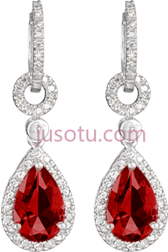 珠宝耳环,jewellery models PNG
