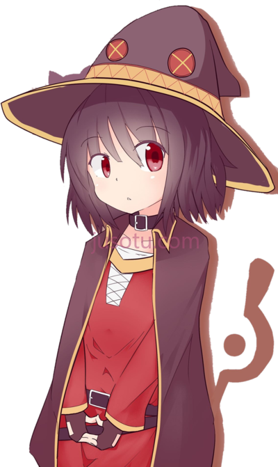 为美好的世界献上祝福惠惠,konosuba megumin anime manga megumin konosuba PNG