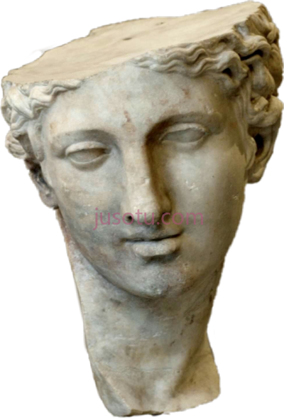 希腊头像,vaporwave statue greek head PNG