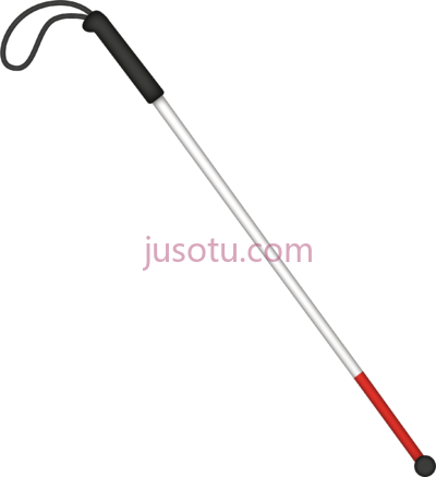盲人手杖,blind walking stick PNG