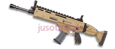 堡垒之夜机枪,fortnite scar PNG